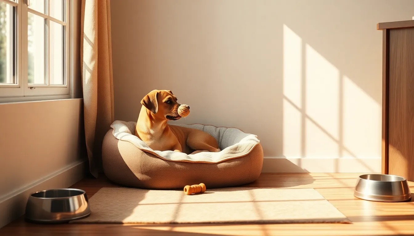 반려동물 건강검진을 받고 있는 강아지