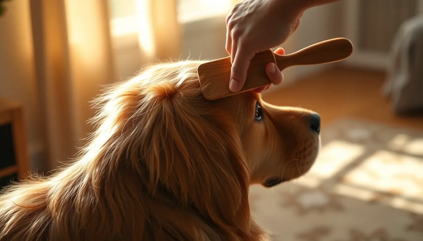 강아지 털 관리