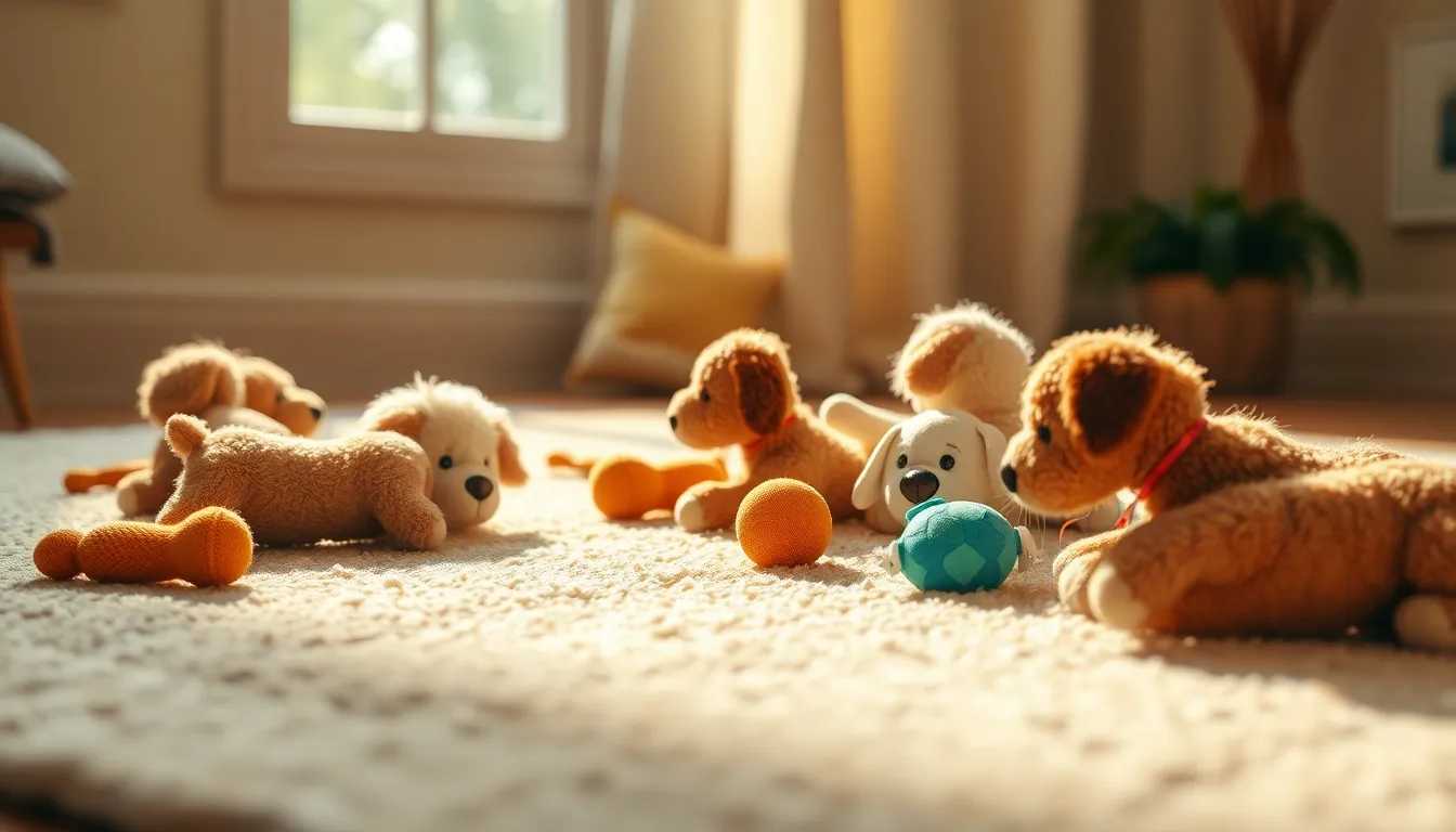 우아한 푸들 강아지가 카메라를 바라보고 있는 모습