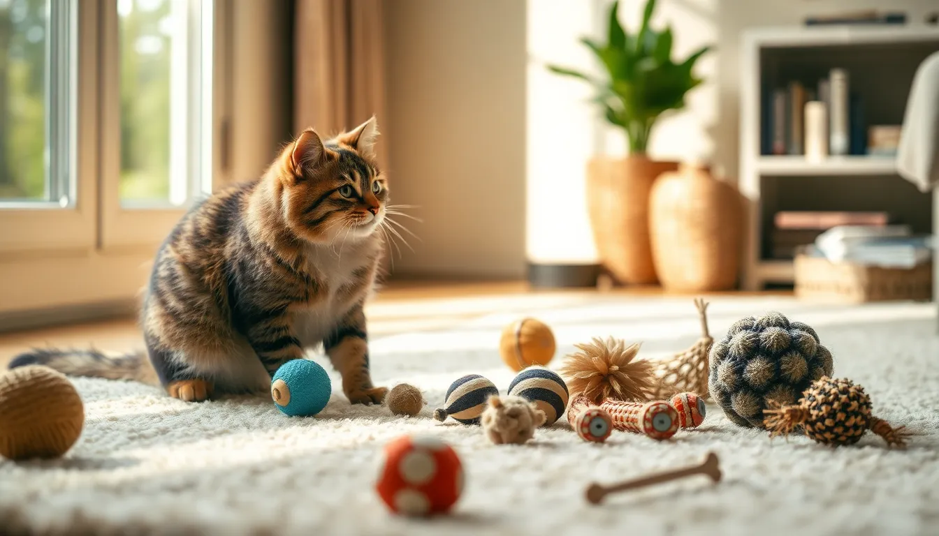 놀고 있는 고양이